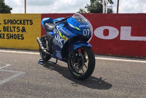 Heres The Race Version Of The Suzuki Gixxer Sf 250 Moto Gp Car Blog