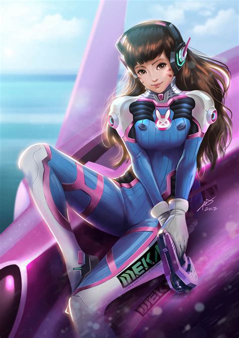 Overwatch Dva By Chuaenghan On Deviantart