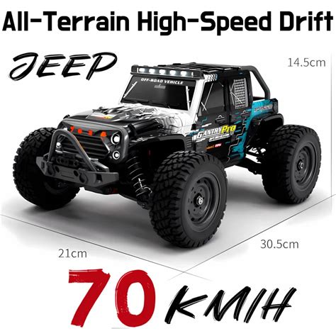 Rc Car Off Road 4x4 Brushless High Speed Rc Drift Car 70KM H Remote