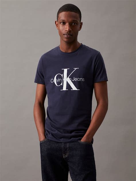 Core Monogram Logo Slim T Shirt Calvin Klein