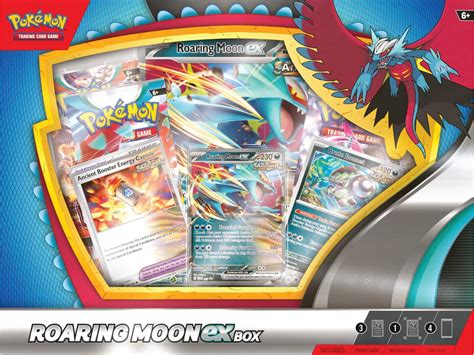 Pokemon Tcg Karty Oryginalne Ex Box Roaring Moon Nowy Du Y Zestaw Kart