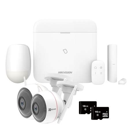 Hikvision AX Pro DS PWA64 Pack Alarme Pro WIFI IP GPRS 2G caméras