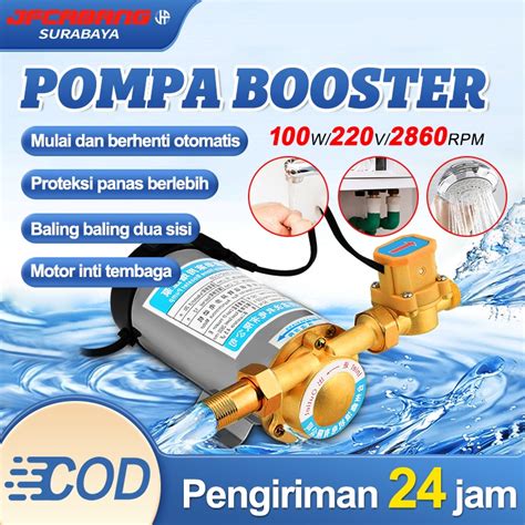 Jual Pompa Pendorong Tekanan Air Watt Pompa Booster Stainless