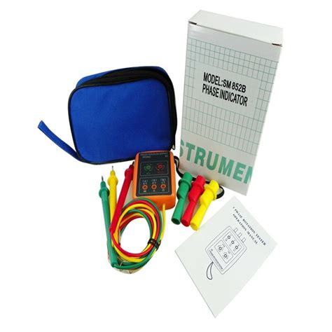 3 Phase Rotation Tester Digital Phase Indicator De Vicedeal