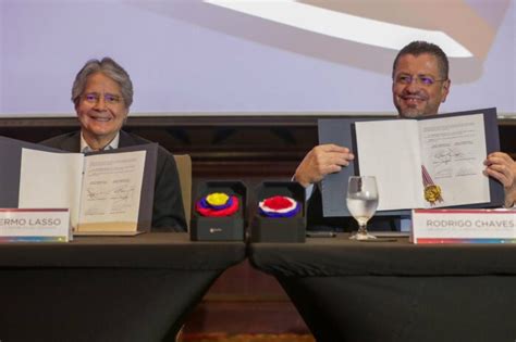 Ecuador Y Costa Rica Firman Primer Acuerdo Comercial El Comercio