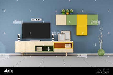 Modern Tv Wall Unit Living Room High Resolution Stock Photography and Images - Alamy