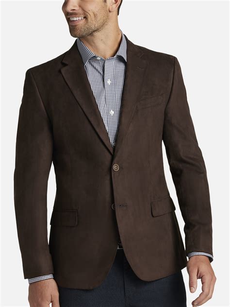 Nautica Modern Fit Microsuede Sport Coat Sport Coats Mens Wearhouse