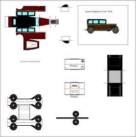 Paper Model Car Paper Car Old Paper Paper Models Rolls Royce Aston