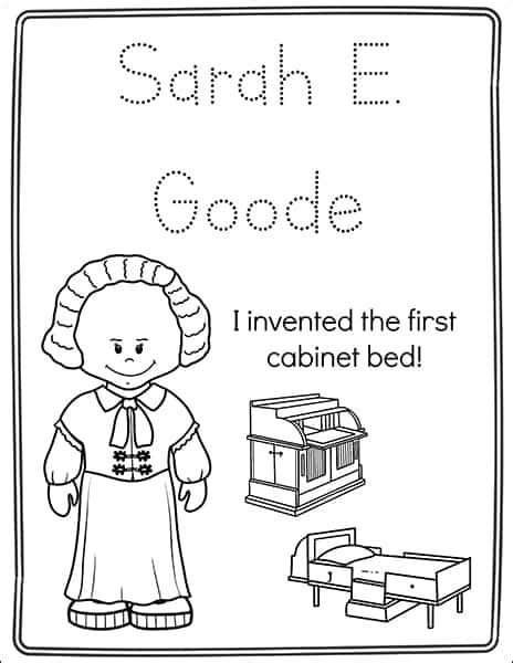 African American Inventors Coloring Pages