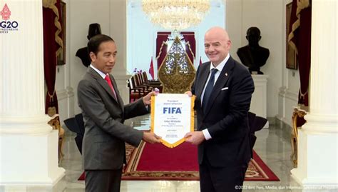 Presiden RI Dan FIFA Sepakat Bangkitkan Sepakbola Indonesia TIMES