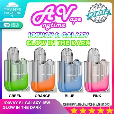 Joiway V2 S1 Galaxy Glow In The Dark Pod Kit Lazada Indonesia