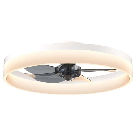 PSHRFANST Ceiling Fans With Lights Dimmable LED Reversible Blades