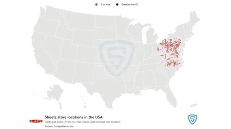 Sheetz locations map- Sheetz locations in the United States - World-Wire