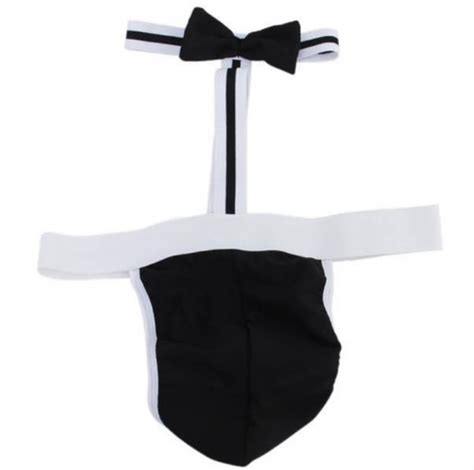 Male Sexy Lingerie Babydoll Underwear Men Dancing Wear T Back Thongs
