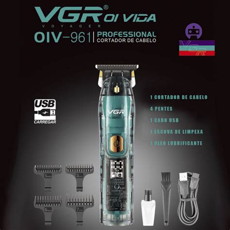 Máquina De Acabamento Profissional - Máquina de Acabamento Profissional V-961 | VGR | Shopee Brasil