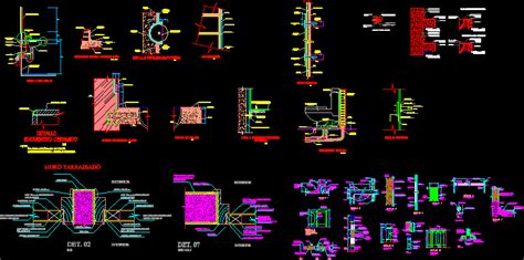 Detalles Constructivos De Sanitarios En Autocad Libreria Cad NBKomputer