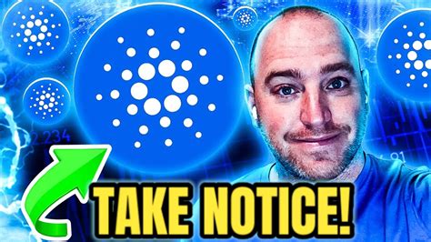 ADA Cardano Take Notice Cardano Is Coming YouTube