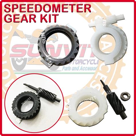 Motorcycle Speedometer Gear Kit Rs Alpha Tmx Crypton Fury Smash Wind