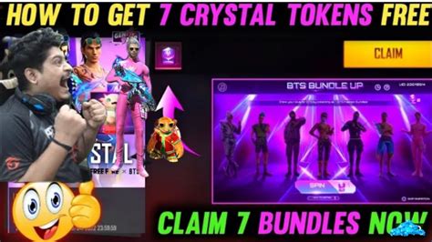 New BTS BUNDLES DRESS Diamond Spin Garena Free Fire FREE BTS CRYSTAL