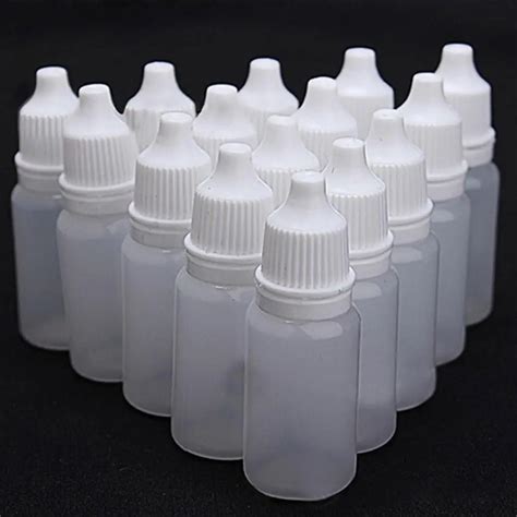 Pcs Durable Ml Empty Plastic Squeezable Dropper Bottles Eye