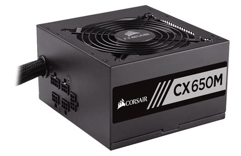 CX Series CX650M 650 Watt 80 PLUS Bronze Certified Modular ATX PSU