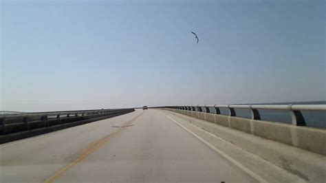 Crossing Bridge From Nags Head To Hatteras Island Youtube