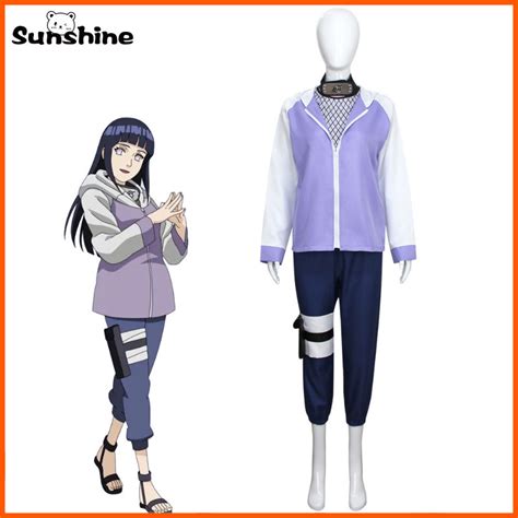 2024 New Japanese Hyuga Hinata Cosplay Costume Women Outfits Halloween