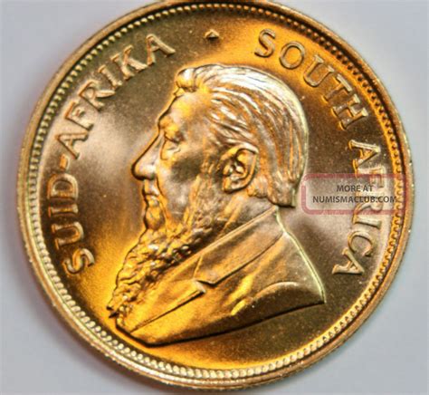 Oz Gold South African Krugerrand Coin Uncirculated