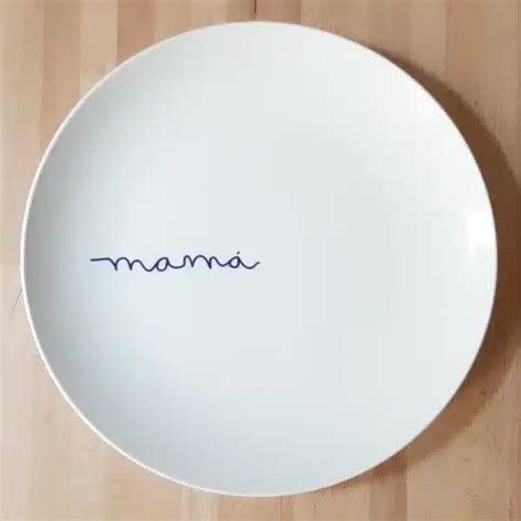 Plato Mamá y Papá Vaidhé Shop Tienda online