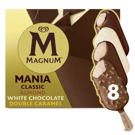 Glace Bâtonnet Classic Amande Chocolat Blanc Double Caramel MAGNUM