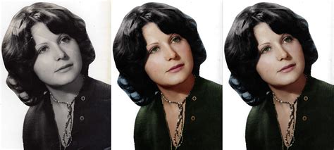 My very first colorization. I got two different versions and can't ...