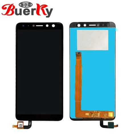 BKparts 5pcs Full LCD For Wiko View Prime LCD Display Touch Screen