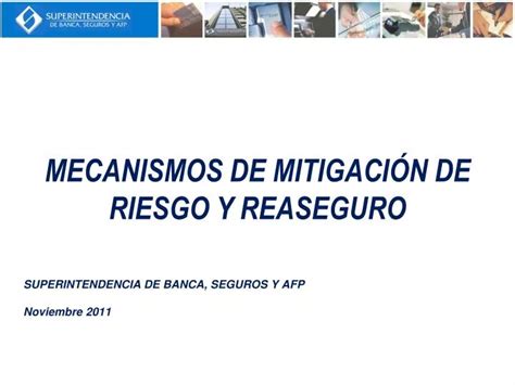 PPT MECANISMOS DE MITIGACIÓN DE RIESGO Y REASEGURO PowerPoint