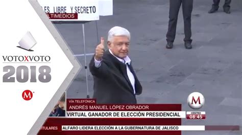 Entrevista A Andrés Manuel López Obrador Ganador A La Presidencia