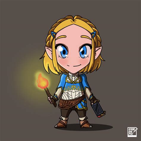 Chibi Zelda by Shadepic on DeviantArt