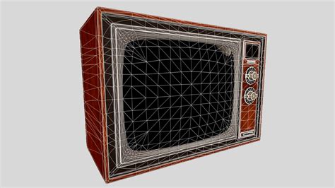 【3d素材】昭和テレビ【3dモデル】 素材屋まーにゃん Booth