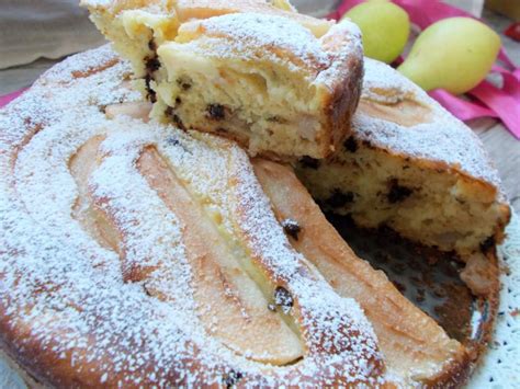 Torta Morbidissima Di Pere E Gocce Di Cioccolato Zeroglutinechebont