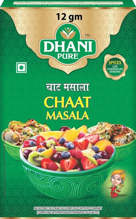 Dhani Pure G Chaat Masala Packaging Type Box At Best Price In Ghaziabad