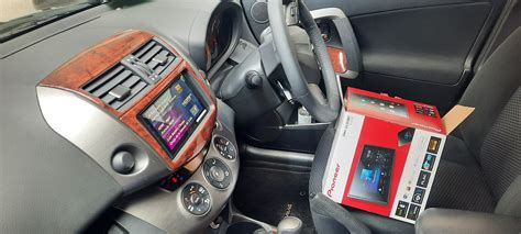 Toyota RAV4 Pioneer DMH Z6350BT Installation Capacitive Touch Screen