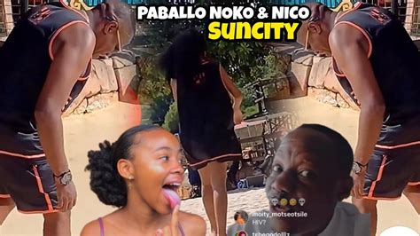 Paballo Noko Nico Spotted At SunCity He Goes Live On Instagram And