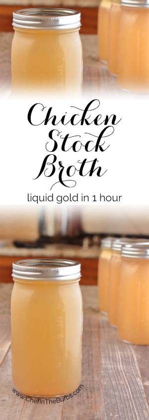 Homemade Chicken Broth Recipe