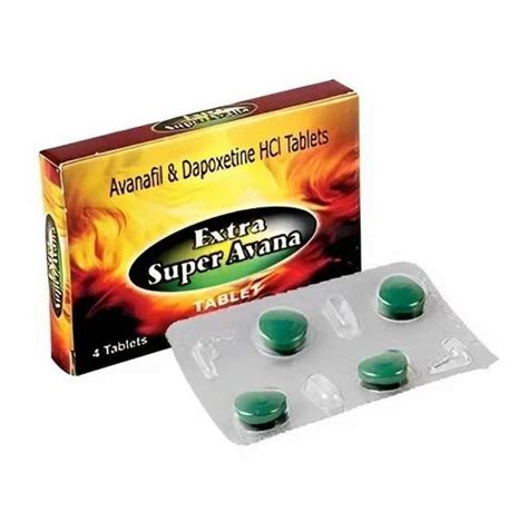 Extra Super Avana Tablet At Rs 60 Stripe Erectyle Dysfunction