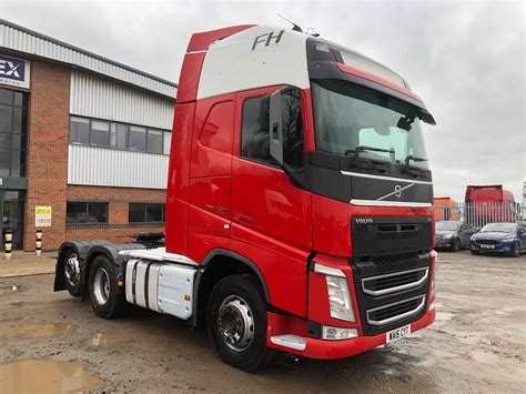 VOLVO FH4 460 GLOBETROTTER XL EURO 6 6X2 TAG AXLE TRACTOR UNIT 2015