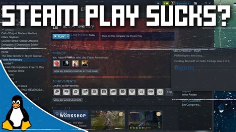 Testing Gaming On Linux In 2018 Part 3 Steam Play And Proton Testing