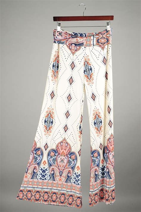 Boho Wide Leg Pants Funky Outfits Boho Outfits Fashion