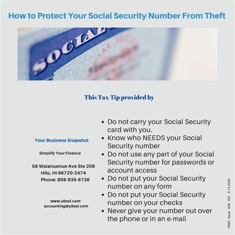 How To Protect Your Social Security Number From Theft Social Security How To Protect Yourself