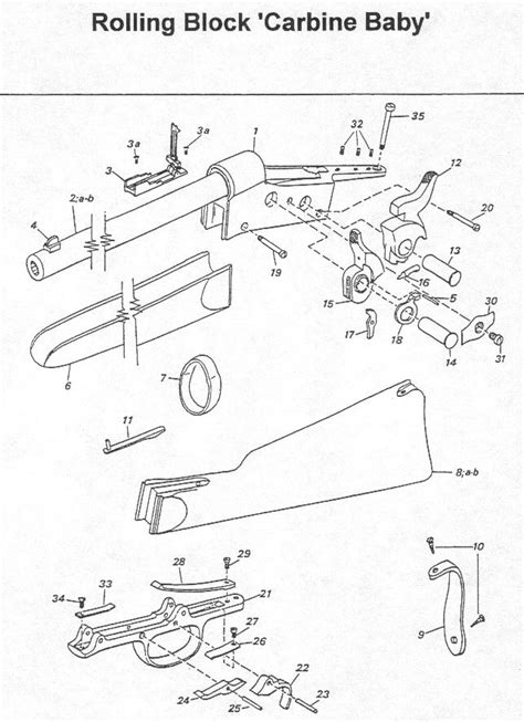 Vorderlader Shop Produktliste Rolling Block Carbine Baby