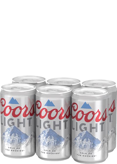 Coors Light 6 Pack Cooler Shelly Lighting