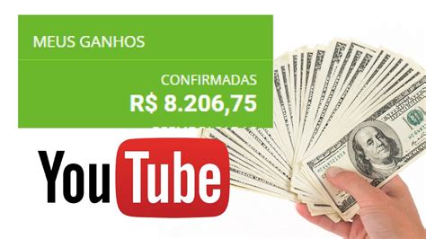 Como Ganhar Dinheiro No Youtube 2017 Mesmo Com Canal Pequeno 3 650 Até