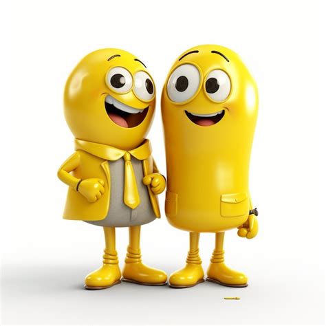 Amor Coraz N Amarillo Emoji Foto Premium